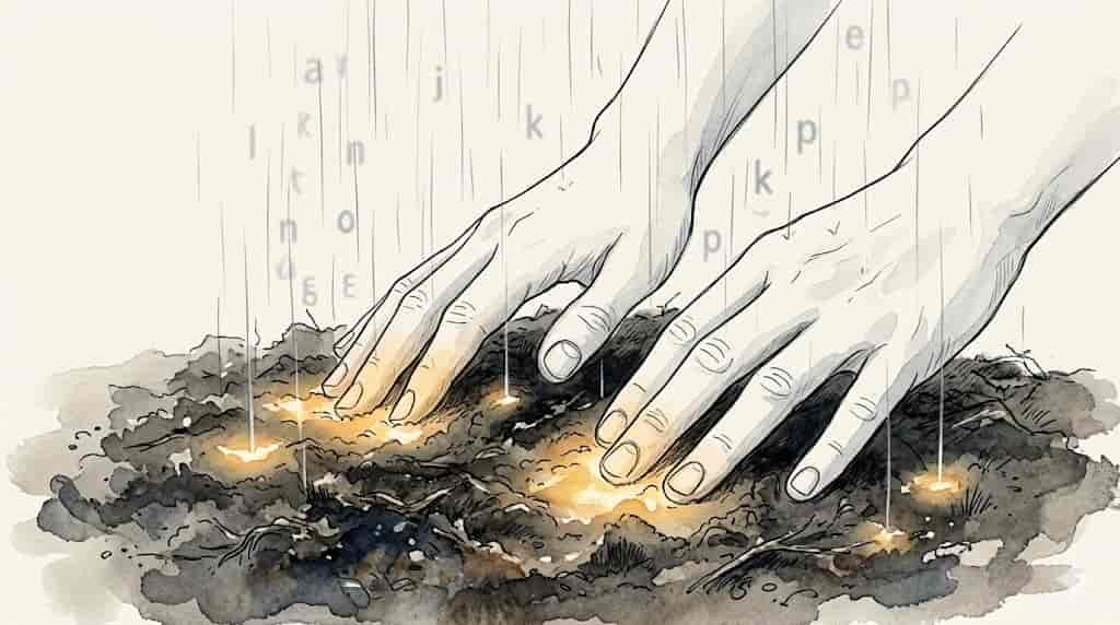 画面の文字ではなく、肌で感じる「土の温度」を仕事選びの基準にしている様子